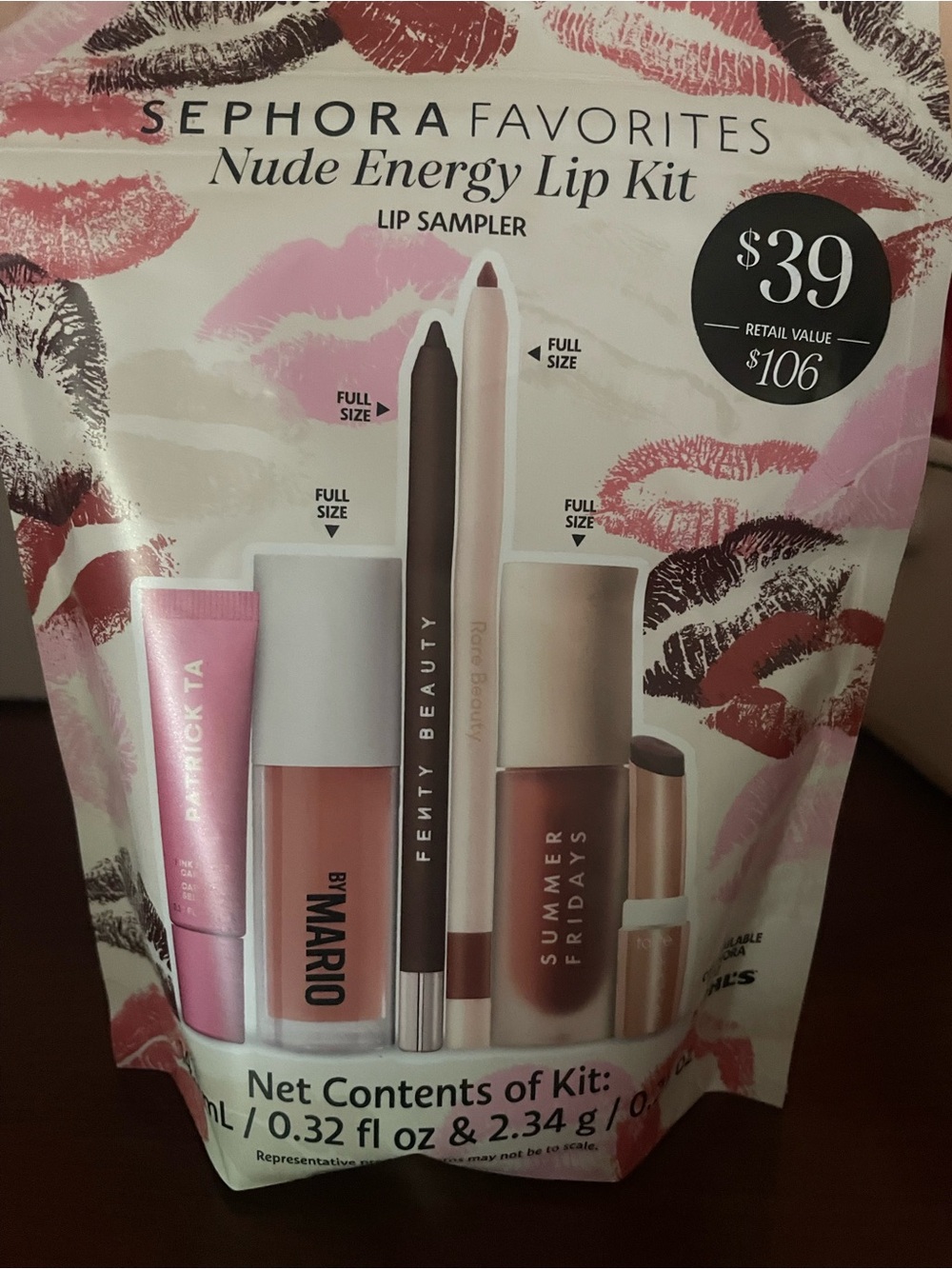 Sephora Nude Energy Lip Sampler – Mixed Nude Shades